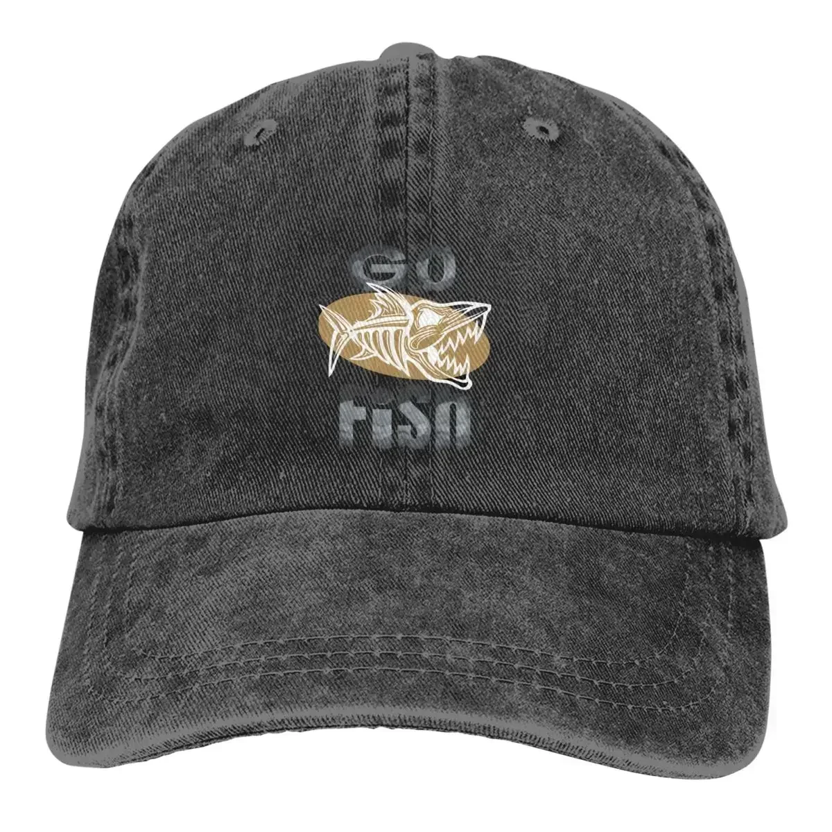 Golf Cap Dad - 2026 ウォッシュド メンズ ベースボールキャップ ゴーフィッシュ トラッカー