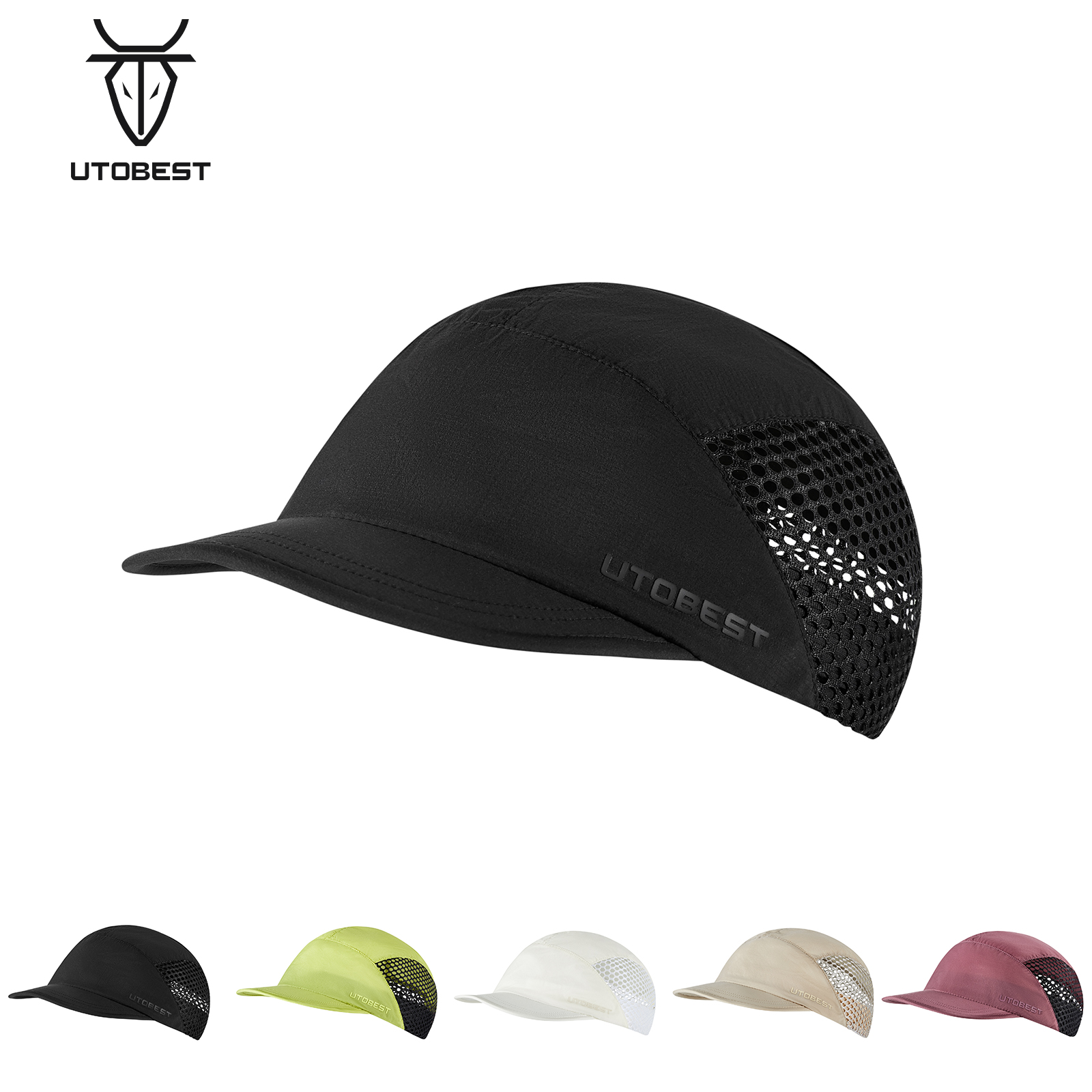 Running Cap Lightweight - UTOBEST A02 超軽量ランニングキャップ 調整可能 通気性 速乾性