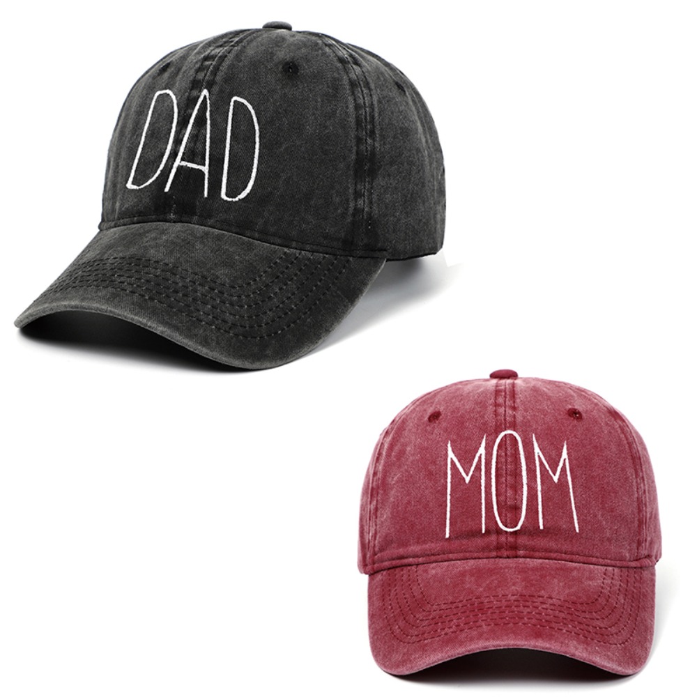 ファッションウォッシュドデニム、ヴィンテージ風日焼け防止帽子 - Dad Hat Cotton のレビューと価格