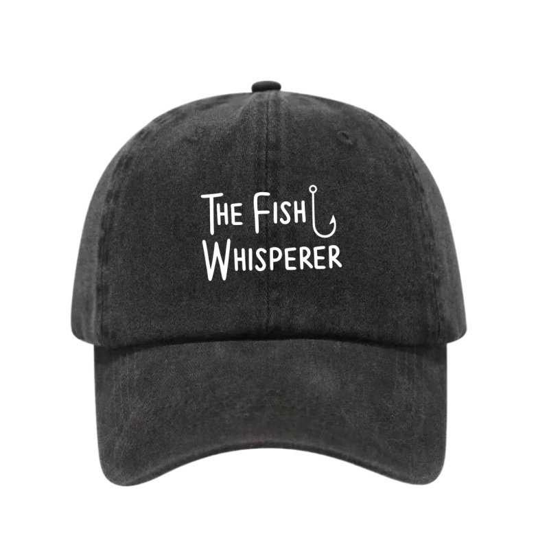 THE FISH WHISPERER プリントウォッシュドコ - Golf Cap Dad のレビューと価格