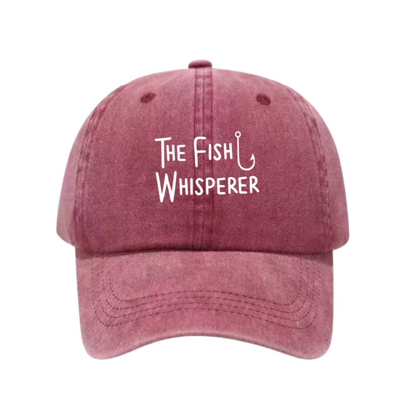THE FISH WHISPERER プリントウォッシュドコ - Golf Cap Dad のレビューと価格