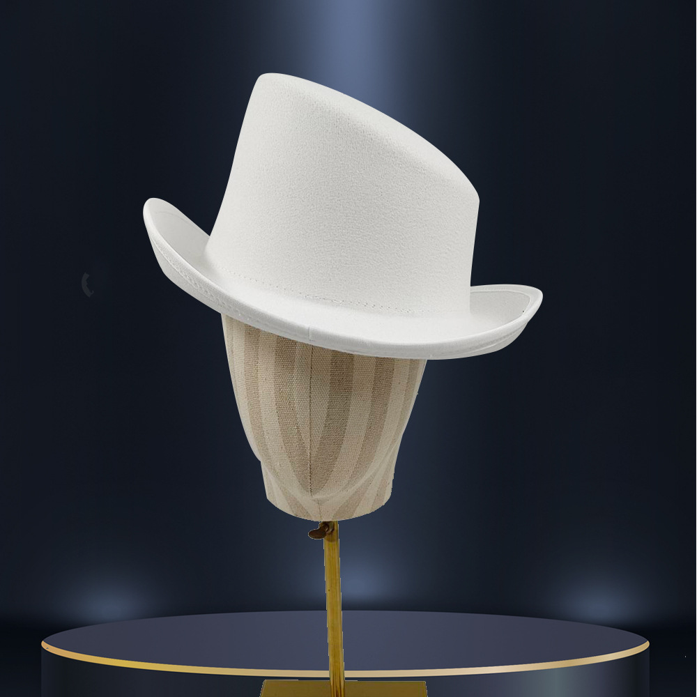 スタイリッシュなメンズ フェドーラ帽 角度付きエッジ - 秋 - Fedora Hat Wool のレビューと価格