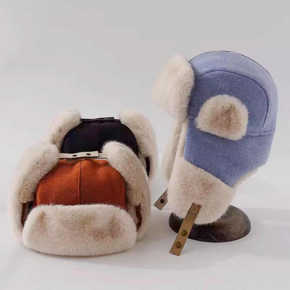HT4313 ロシア風帽子、秋冬用帽子、男女兼用、厚手で暖か - Trapper Hat Ear Flap のレビューと価格