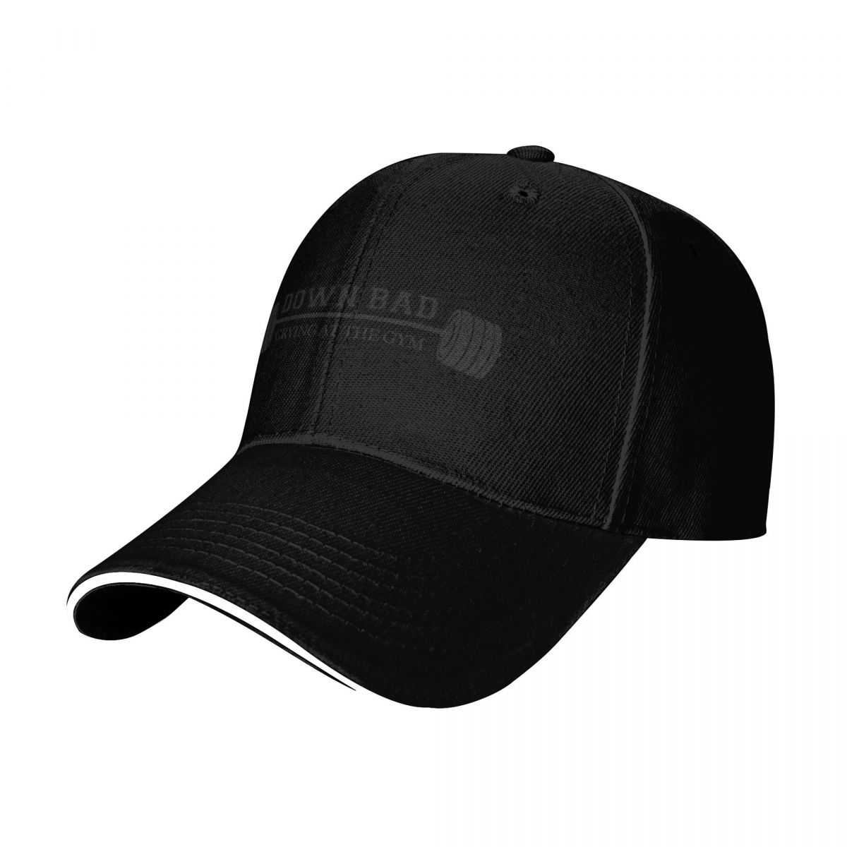 TTPDのデザインが施された、つばが平らで、バックストラップ - Baseball Cap Structured のレビューと価格