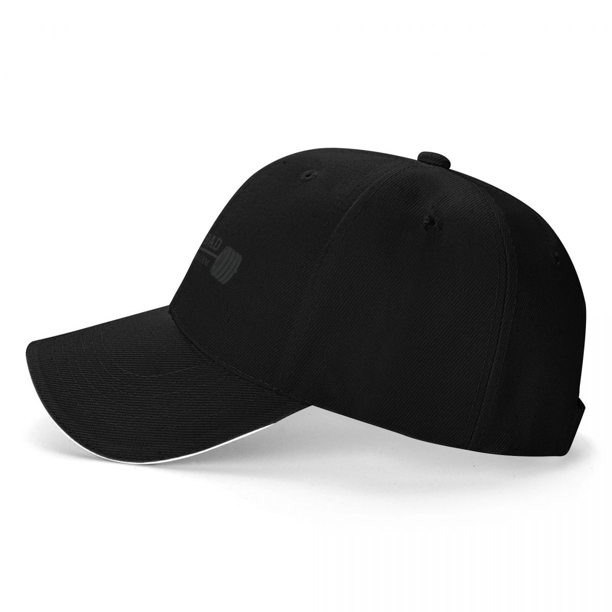 TTPDのデザインが施された、つばが平らで、バックストラップ - Baseball Cap Structured のレビューと価格