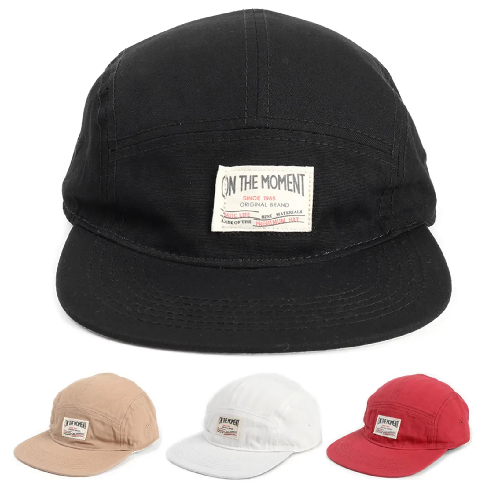 新作「ON THE MOMENT」コットン製5パネル・ベース - Corduroy Cap 5 Panel のレビューと価格